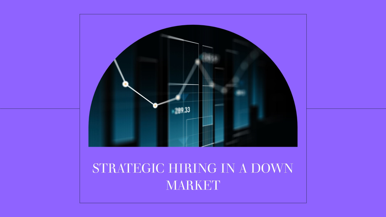 Thriving in Adversity: It’s the Time to Grow and Scale Your Company—Doing That With Strategic Hiring in a Down Market